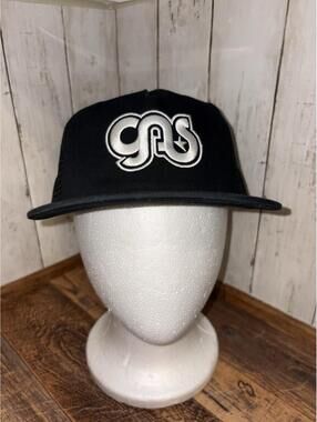 GALPIN AUTO SPORTS GAS Trucker Hat Cap Men's Black White Snapback Cars Motors